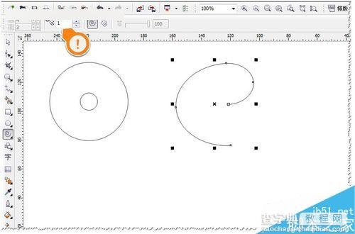 CDR简单设计漂亮的螺旋式标志5