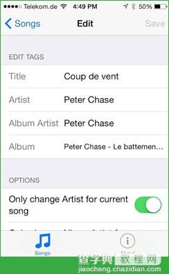 iOS8越狱插件TagExplorer 可随意修改歌曲ID3信息4