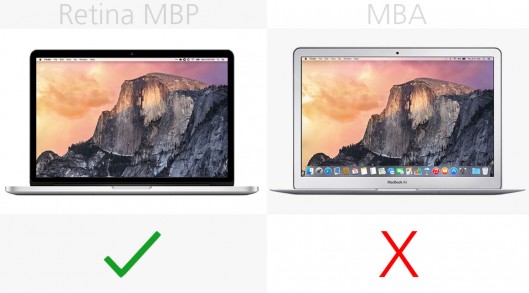 新款Macbook Pro和Macbook Air参数对比9
