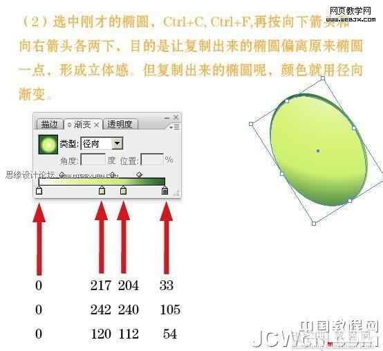 Illustrator 绘制绿叶环保的精致货牌11