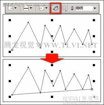 CorelDRAW基础教程：多点线工具的应用10