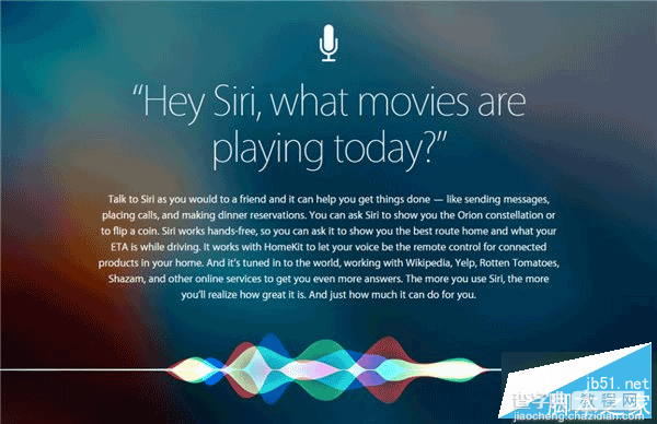 iOS9新版siri语音助手怎么玩 iOS9新版siri语音助手用法教程1