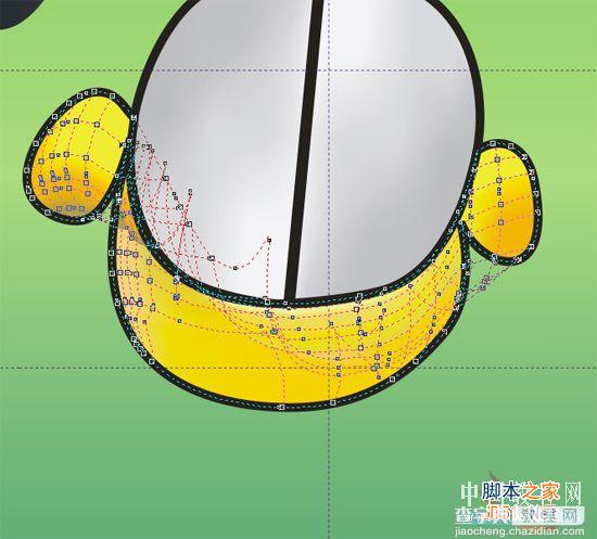 CorelDRAW(CDR)设计绘制一只卡通可爱的小狗鼠绘实例教程17