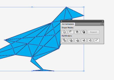 Illustrator(AI)设计创建钻石风格的logo图片实例教程6
