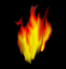 Fireworks MX 制作超炫的字体燃烧效果6