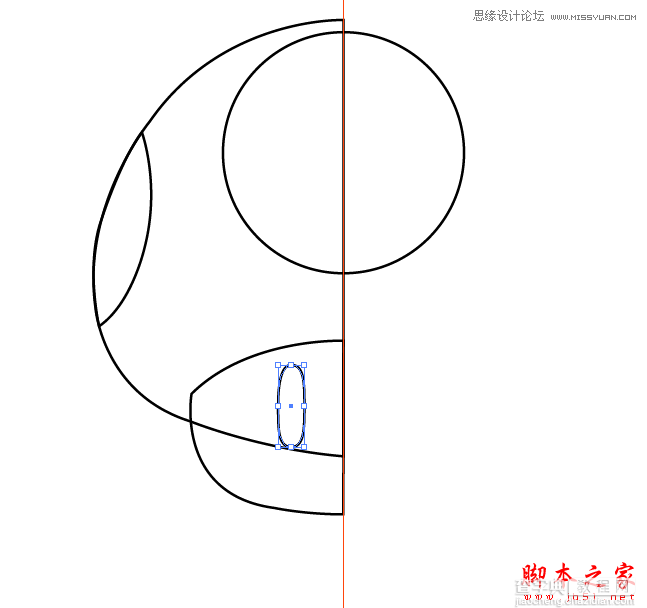 Illustrator绘制立体3D外观效果的逼真蘑菇8