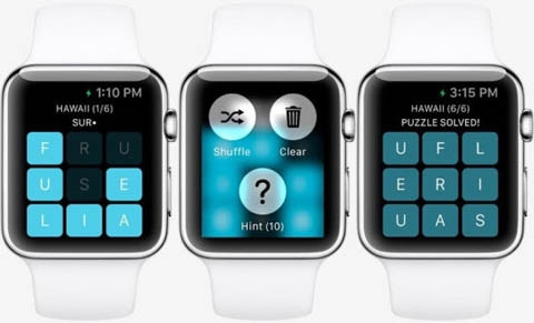 Apple Watch未正式上市，手表拼字游戏就曝光了1