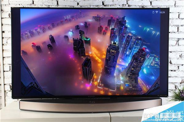 夏普首款60寸YunOS电视真机图赏:做工细腻4K惊艳3