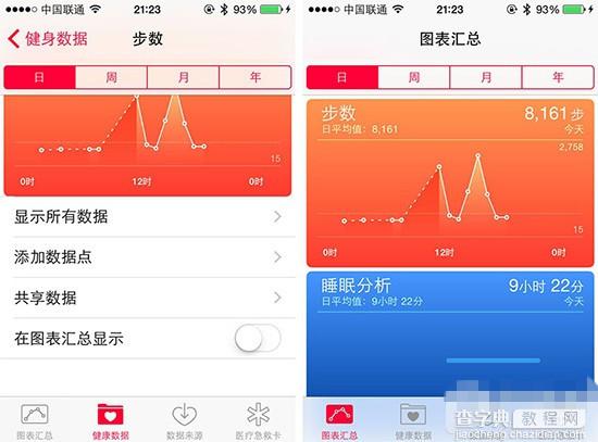 iOS8健康怎么用？苹果iOS8健康应用数据添加教程4