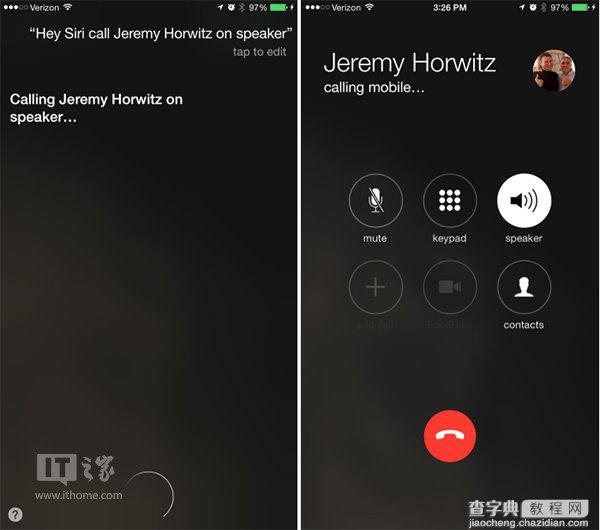 苹果iOS8.3新功能：Siri可以自动开启通话的扬声器1