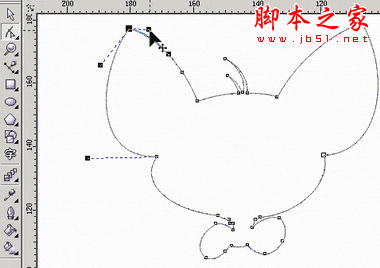 CorelDraw打造心型小老鼠13