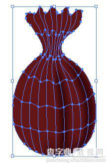 Illustrator 英文教程 渐层网格工具7