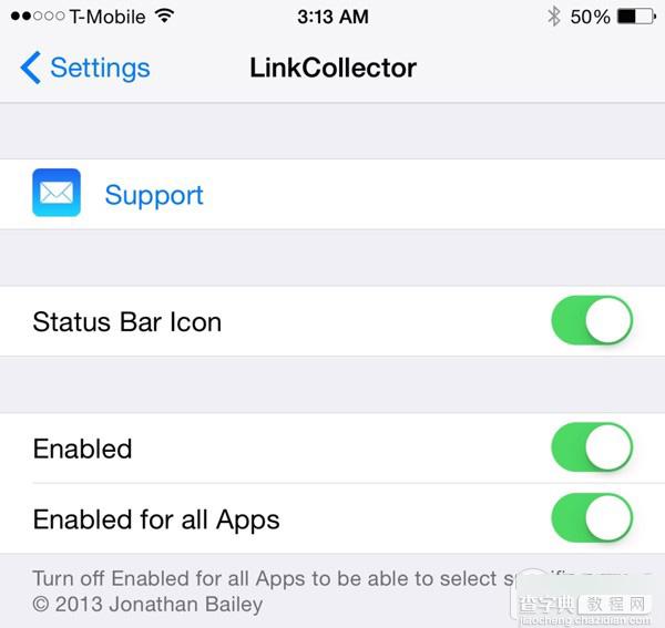 iOS8.4越狱插件LinkCollector：让Safari收集链接方便稍后阅读3