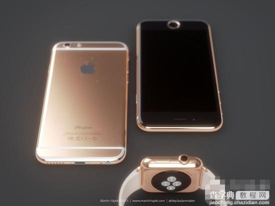 玫瑰金iPhone6s什么样?概念玫瑰金苹果iPhone6s图赏1