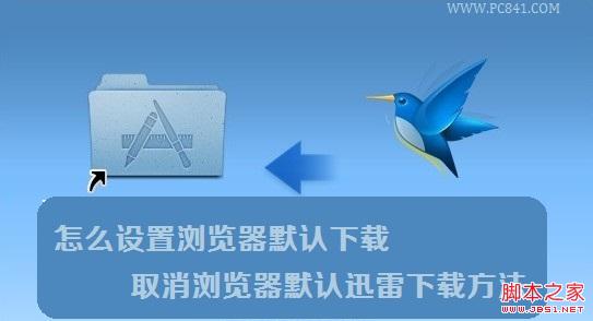 如何设置浏览器默认下载 取消浏览器默认迅雷下载的方法1