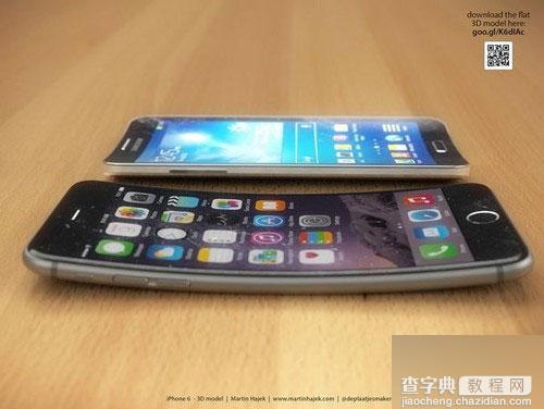 iPhone6/iPhone6 Plus掰弯就成了！ 首款iPhone7概念机曝光(图)1