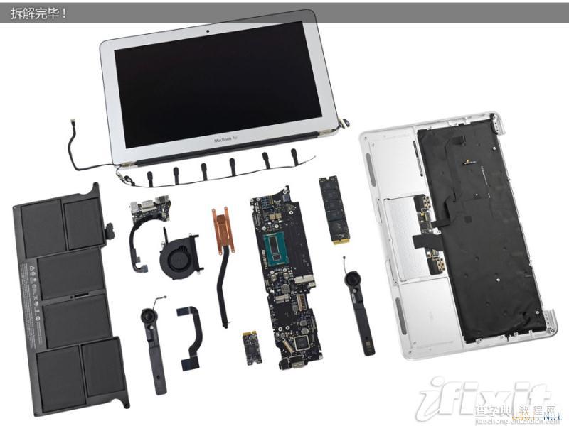 MacBook Air 11英寸款拆机过程图文教程22
