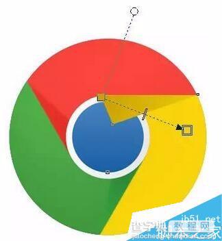 corelDRAW绘制一个谷歌浏览器Logo9