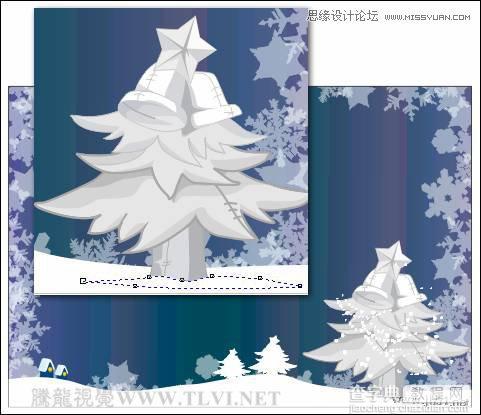 CorelDRAW(CDR)设计绘制圣诞快乐艺术字实例教程11