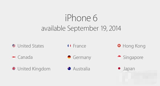 iPhone6国行版上市时间曝光 iPhone6国行版价格对比港版要贵2