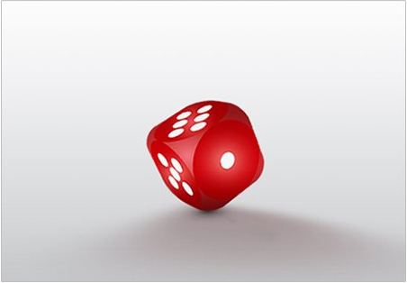 Illustrator利用3D功能制作红色上的立体骰子实例教程6