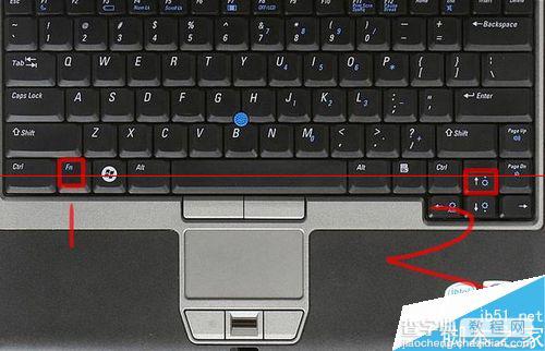戴尔D430笔记本怎么使用键盘调节音量？5