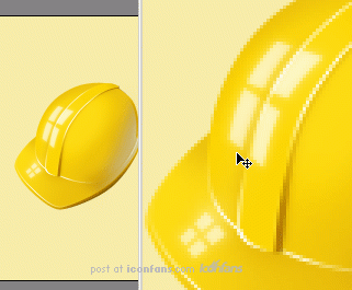 illustrator cs绘制超酷的黄色钢盔教程23