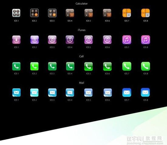 iOS8正式版将至 iPhone OS到iOS8系统变化最直观展现图文介绍5