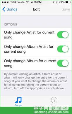 iOS8越狱插件TagExplorer 可随意修改歌曲ID3信息1