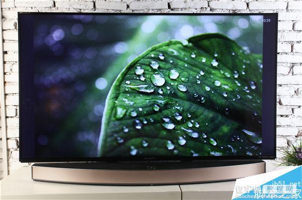 夏普首款60寸YunOS电视真机图赏:做工细腻4K惊艳2
