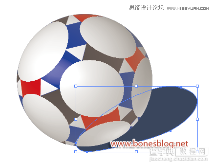 世界杯专题：用Illustrator绘制超酷的世界杯足球15