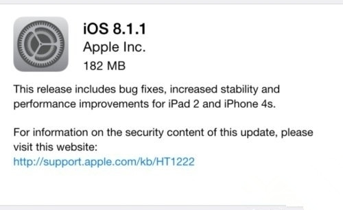 iOS8.1.1正式版固件下载地址 iOS 8.1.1正式版(12B436/435)固件官方下载大全1