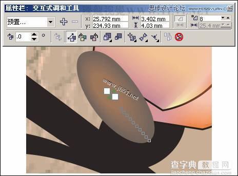 CorelDRAW(CDR)设计制作中国风花鸟工笔画实例教程18