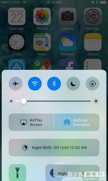 苹果ios10控制中心有哪些功能 ios10控制中心功能详解1