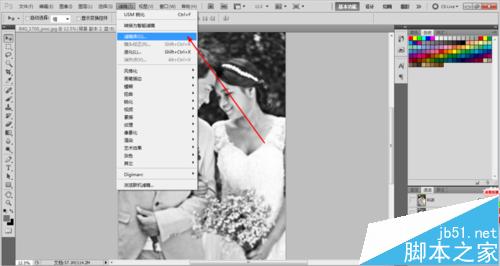 PS利用锐化工具把模糊图片处理变的清晰13