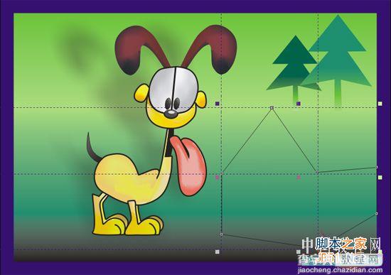 CorelDRAW(CDR)设计绘制一只卡通可爱的小狗鼠绘实例教程44