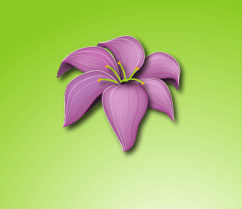 Illustrator(AI)利用渐变网格工具设计制作春意盎然的花朵实例教程13