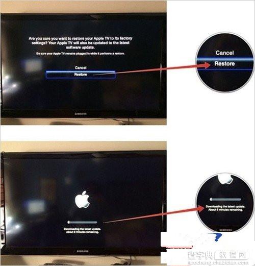 怎样能恢复Apple TV出厂设置4