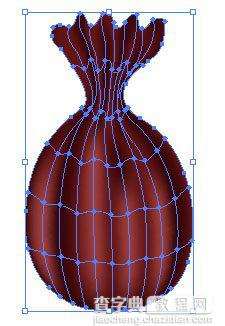 Illustrator 英文教程 渐层网格工具11