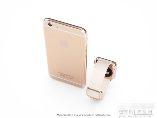 玫瑰金iPhone6s什么样?概念玫瑰金苹果iPhone6s图赏4