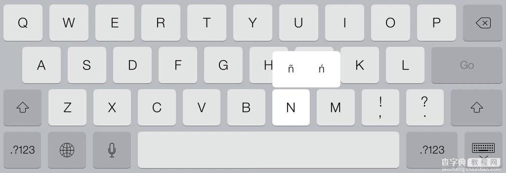 iOS7虚拟键盘的那些隐藏功能简要概述4