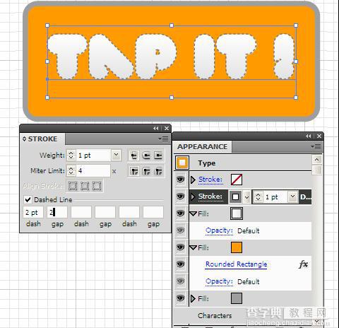 Illustrator创建无限重用的按钮样式图文教程12