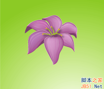 Illustrator(AI)利用渐变网格工具设计制作春意盎然的花朵实例教程12