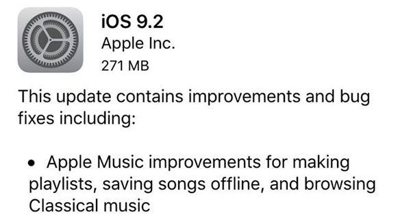 苹果新系统iOS9.2怎么样 iPhone6S升级iOS9.2后还卡吗2