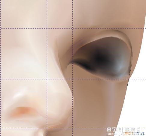 CorelDRAW(CDR) X3设计绘制3D美女(MM)图片的实例教程8