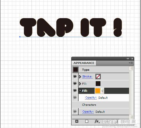 Illustrator创建无限重用的按钮样式图文教程6