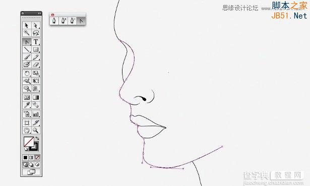 Illustrator(AI)设计绘制一张水滴飞溅效果的面部特效图实力教程2
