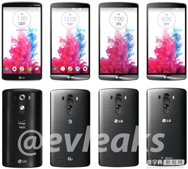 LG G3美国运营商四版本详细对比2