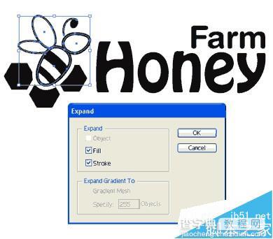 AI怎么设计一个标志？AI设计蜂蜜农场的标志的详细教程19