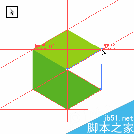 AI参考线制作比较规矩的六面体24